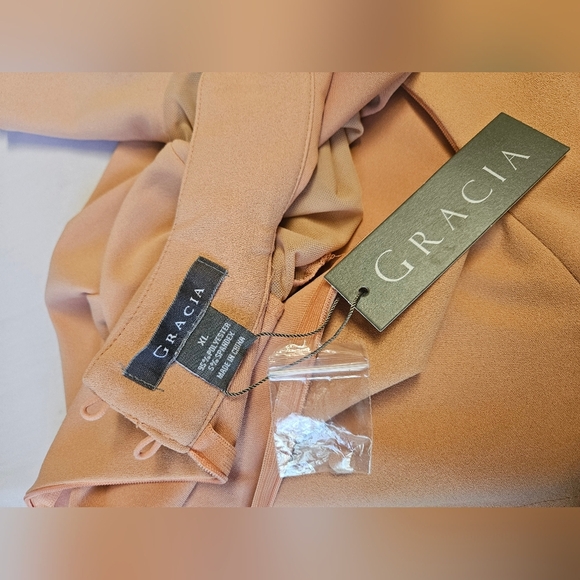 Gracia/ Elegant Women's Blush Top XL  Melon - Picture 6 of 7